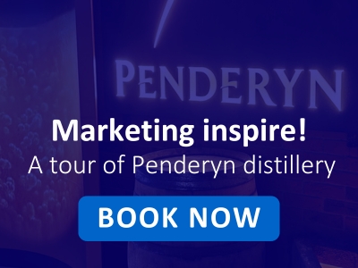 Marketing inspire! Penderyn Distillery Swansea